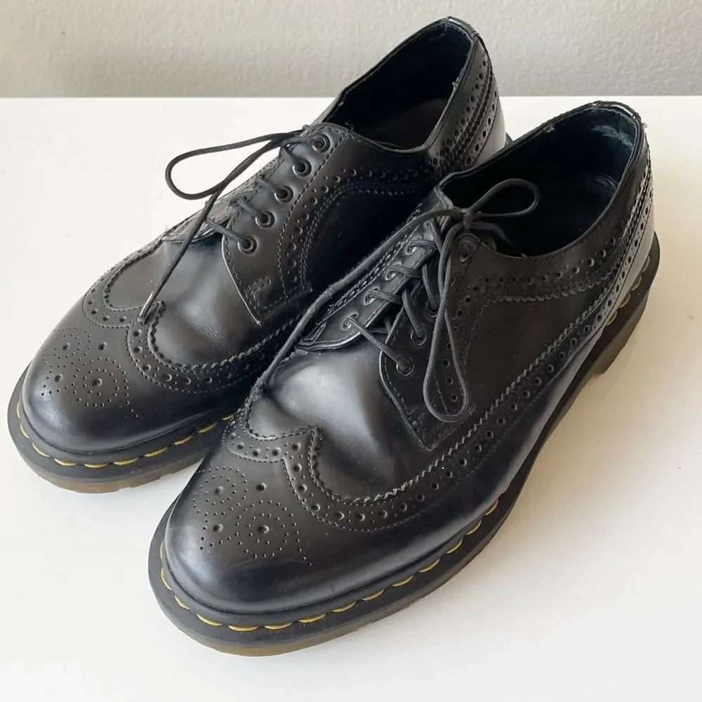 DR‎ MARTEN black loafers size 10
